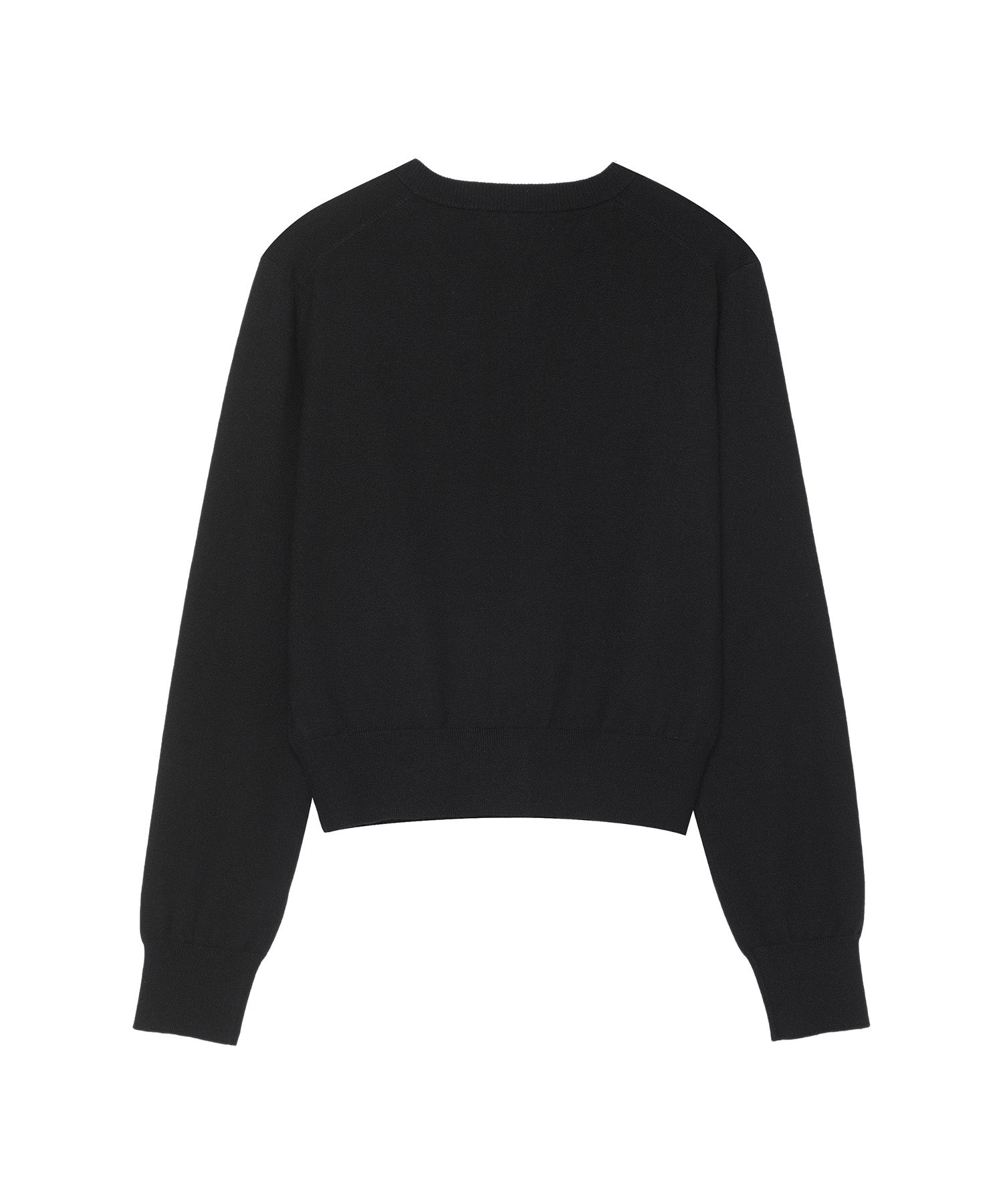 W Roundneck Kint Cardigan