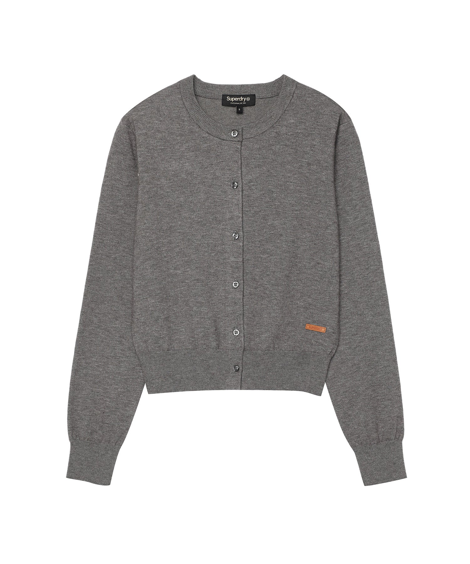 W Roundneck Kint Cardigan