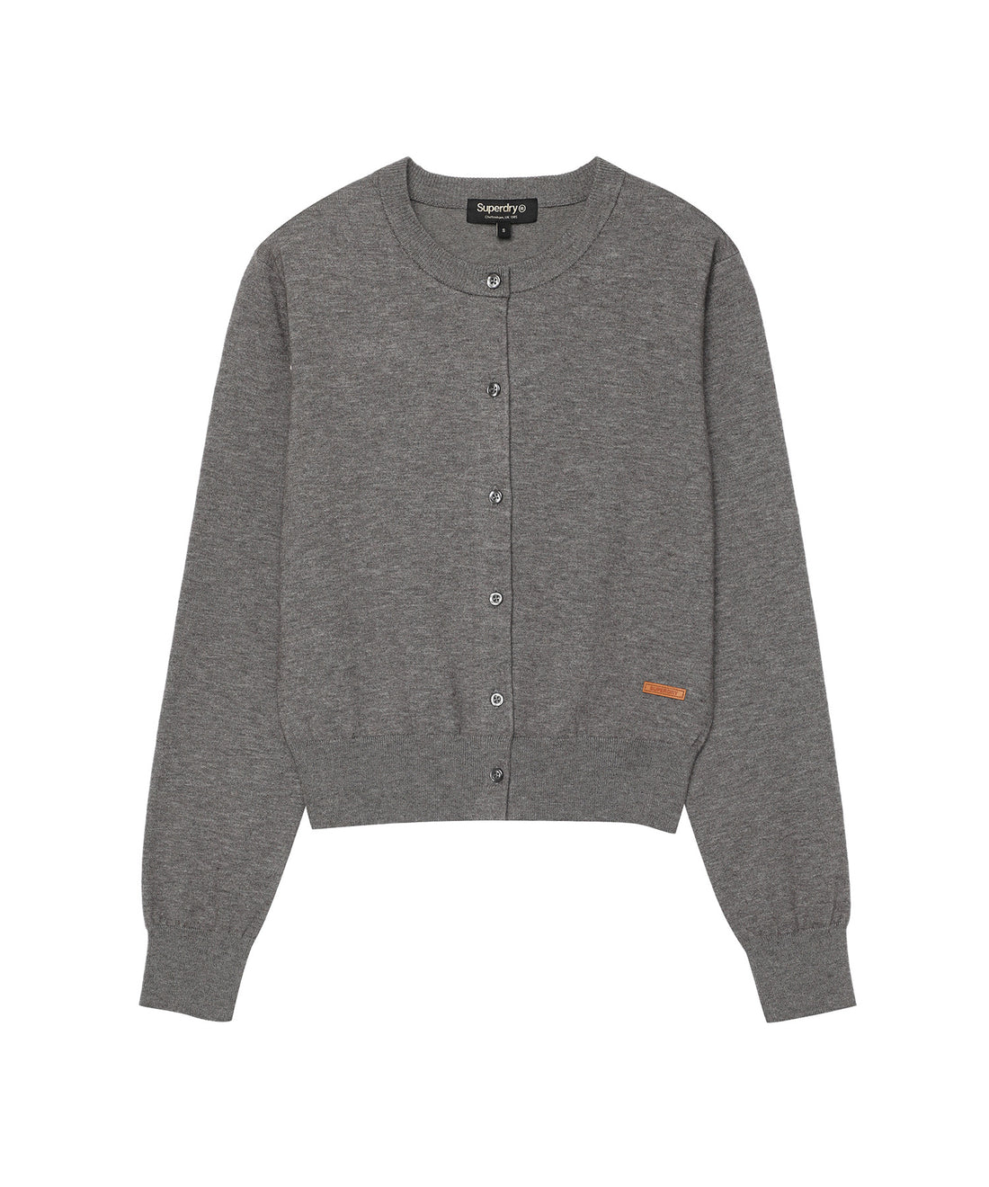 W Roundneck Kint Cardigan