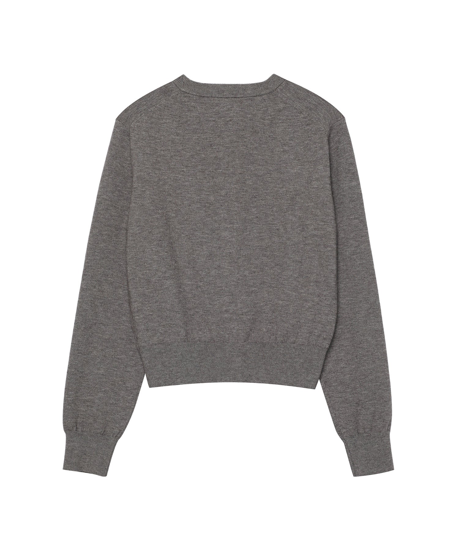 W Roundneck Kint Cardigan