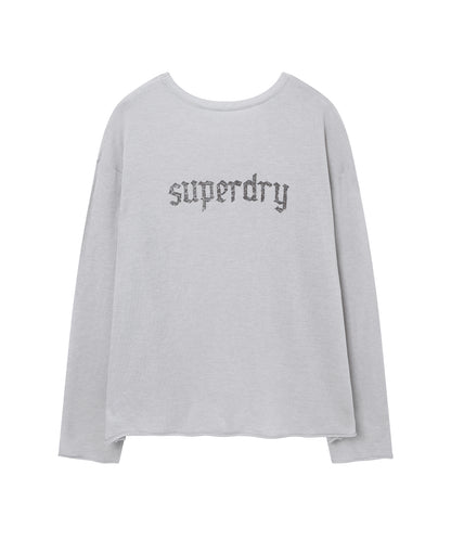 W Linen Knit Long Sleeve