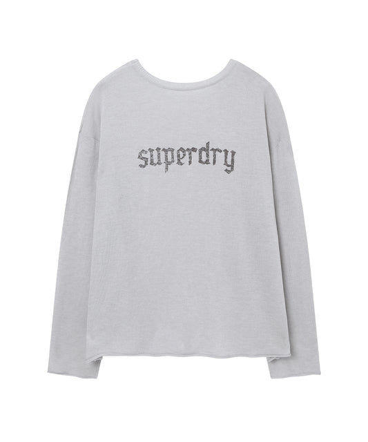 W Linen Knit Long Sleeve