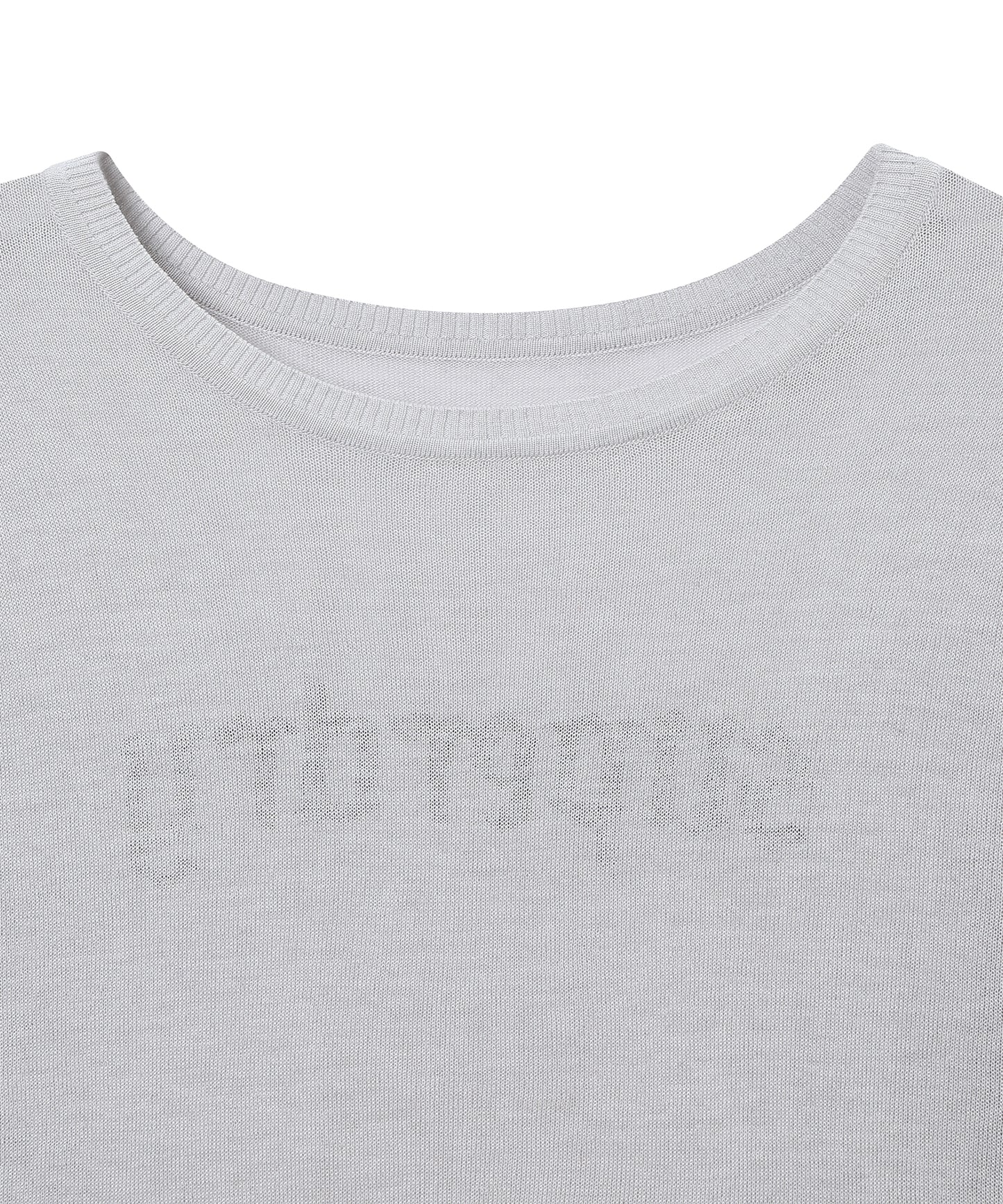 W Linen Knit Long Sleeve