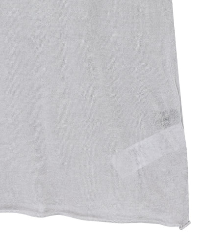 W Linen Knit Long Sleeve