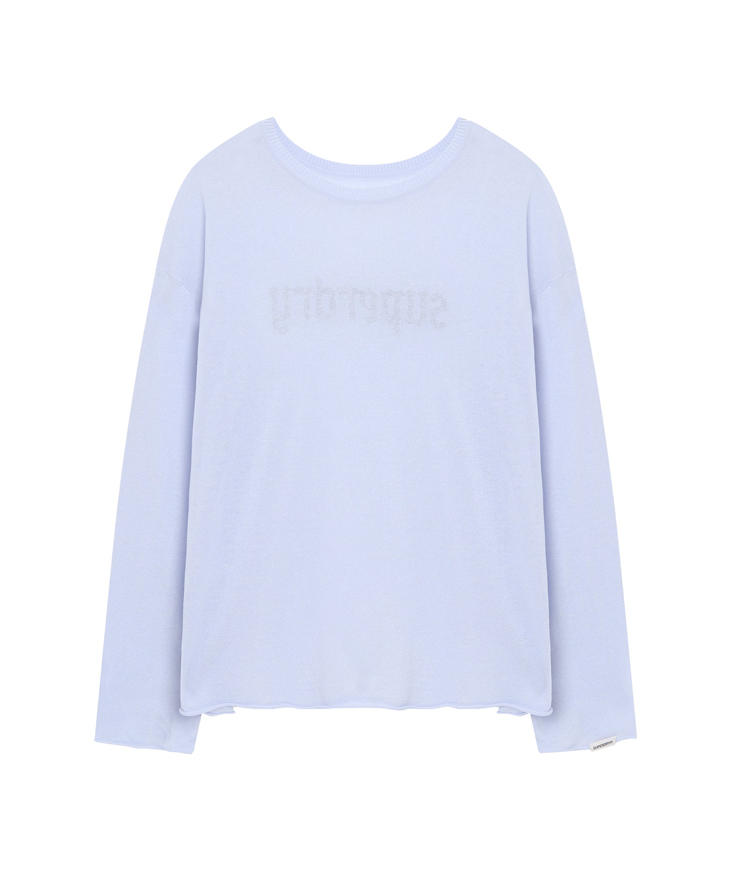 W Linen Knit Long Sleeve