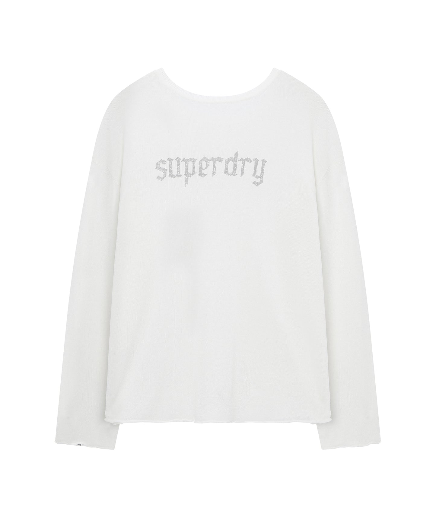 W Linen Knit Long Sleeve