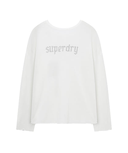 W Linen Knit Long Sleeve
