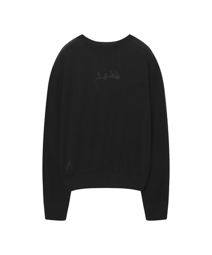 W Linen Sweater