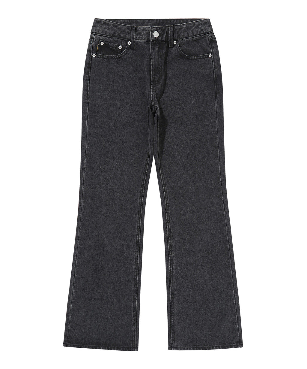 W Lowrise Boots-Cut Denim Pants