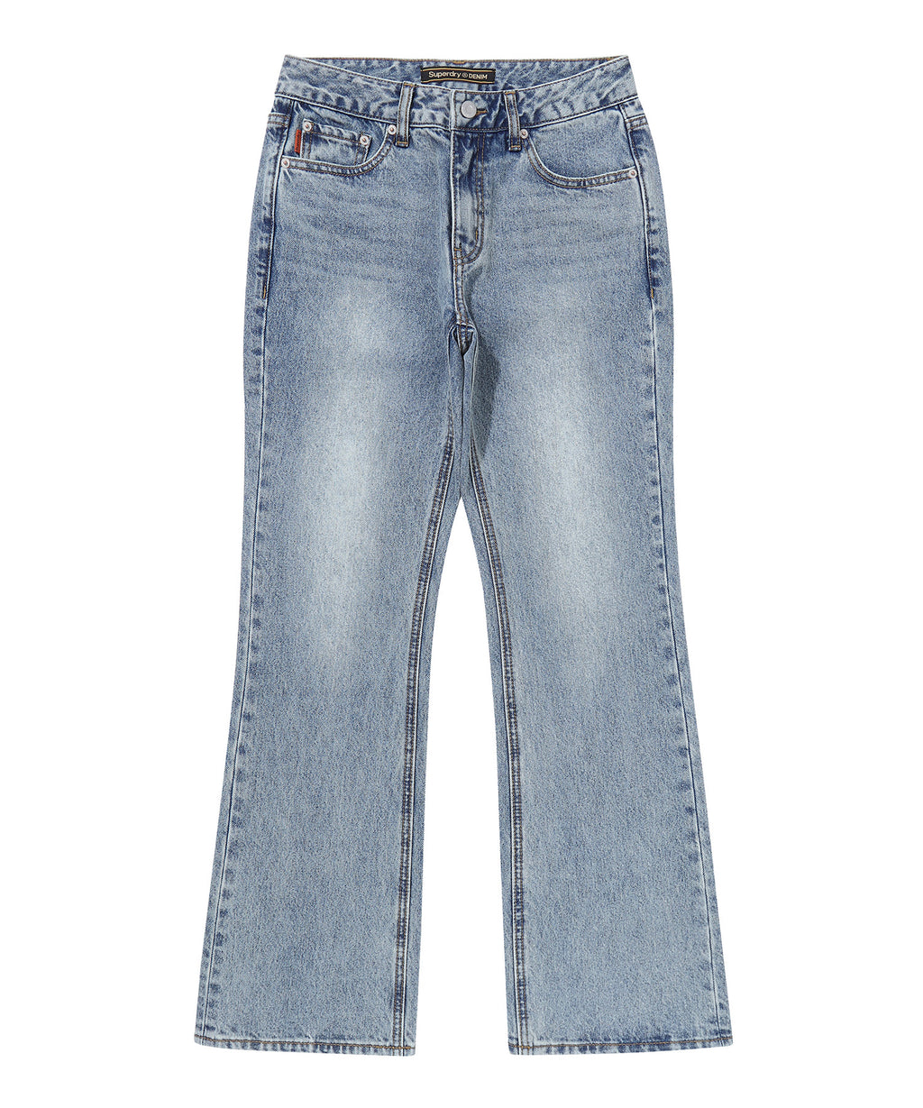 W Lowrise Boots-Cut Denim Pants