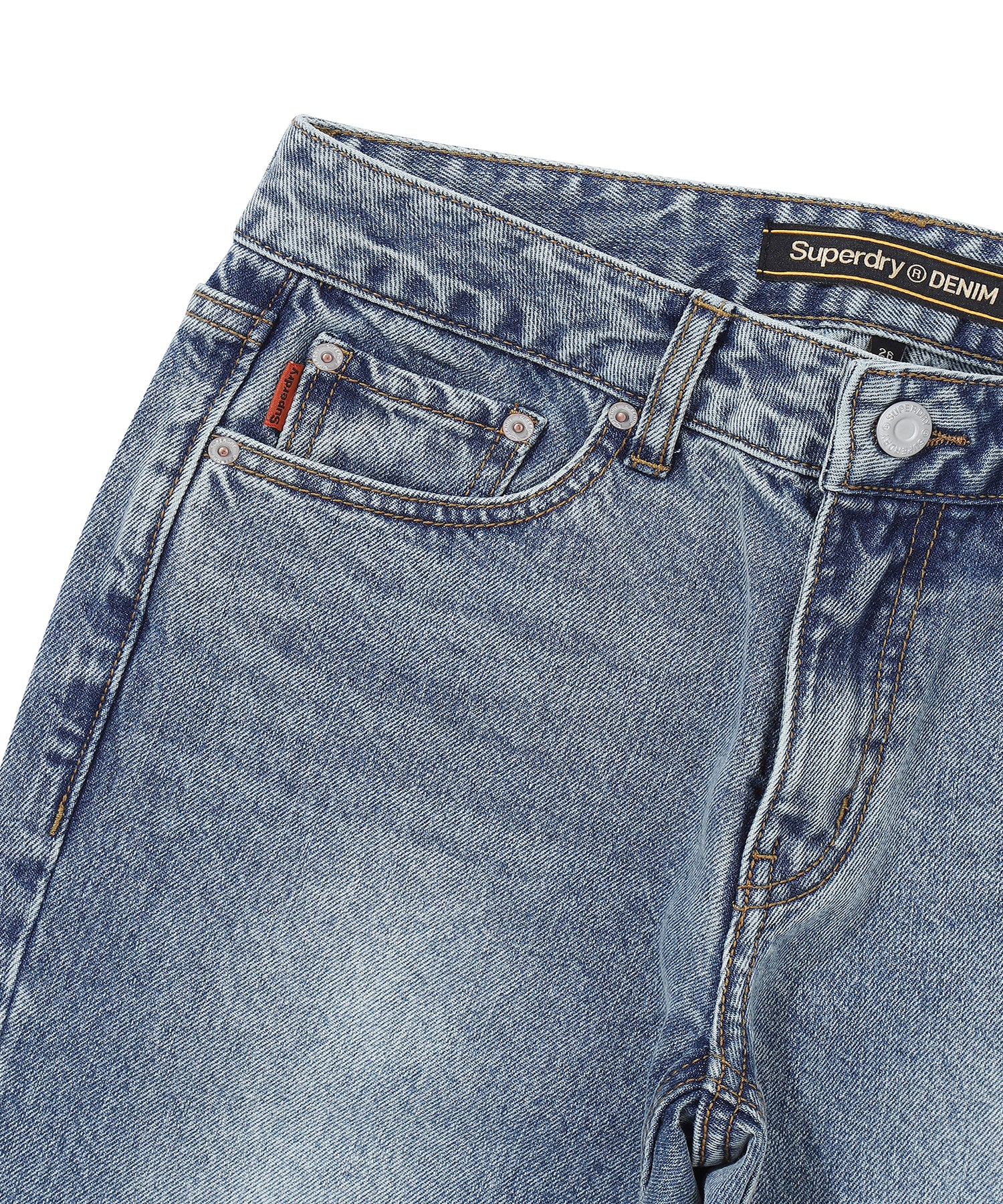 W Lowrise Boots-Cut Denim Pants