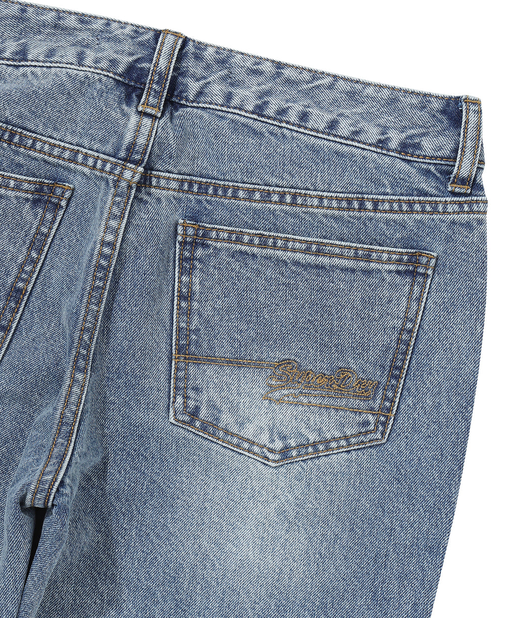 W Lowrise Boots-Cut Denim Pants