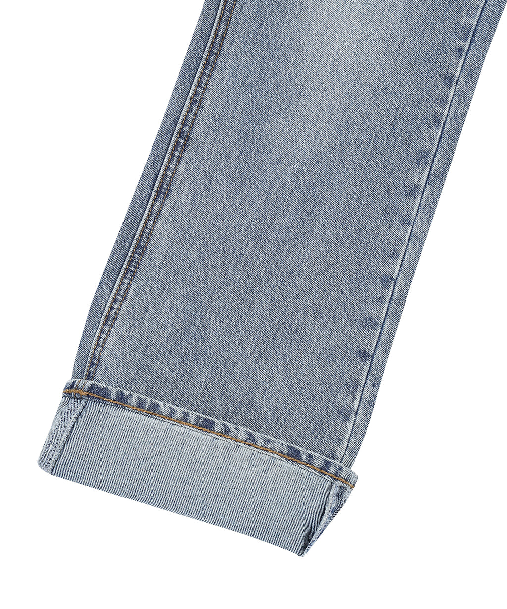 W Lowrise Boots-Cut Denim Pants