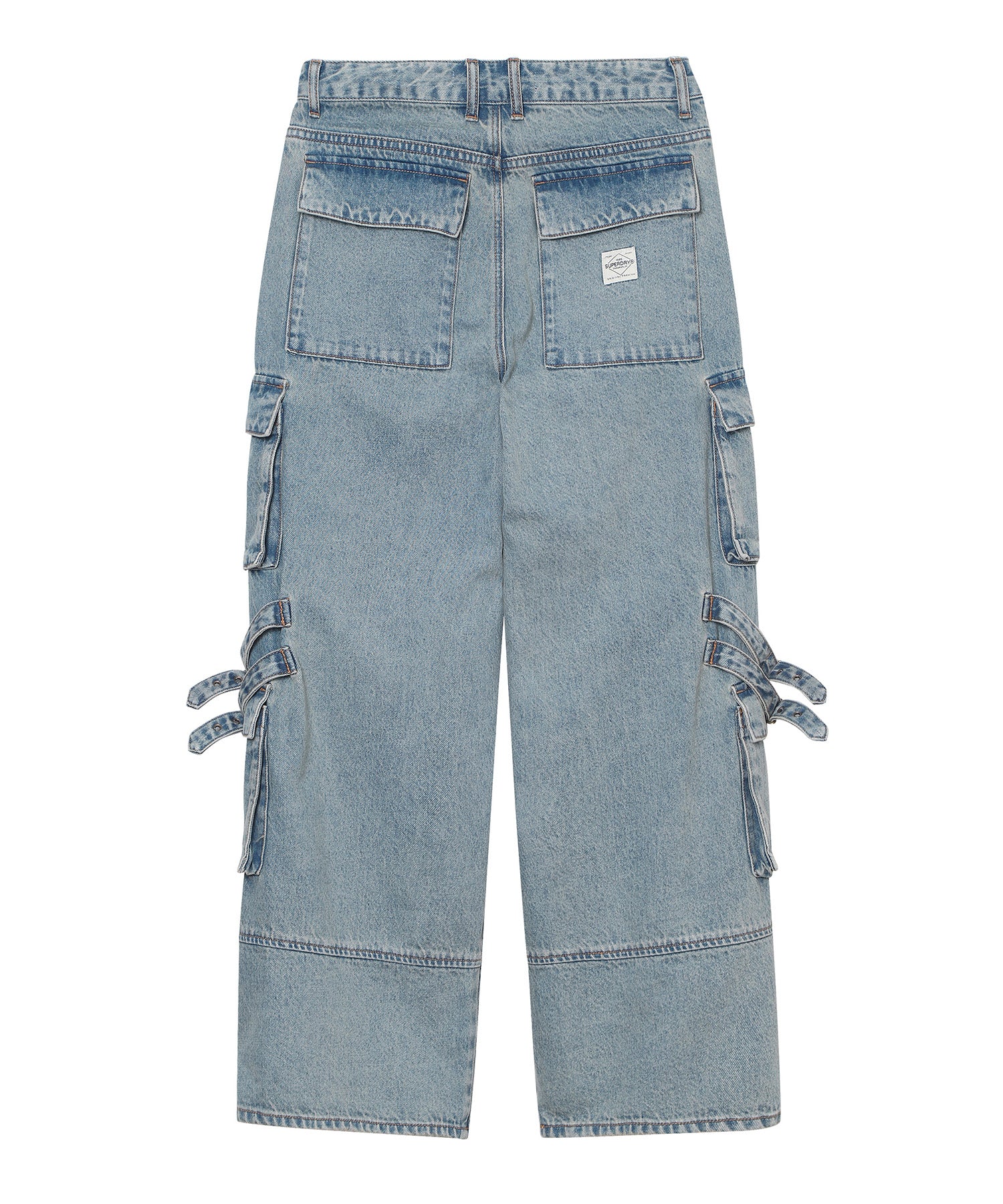 W Vintage Cargo Denim Pants