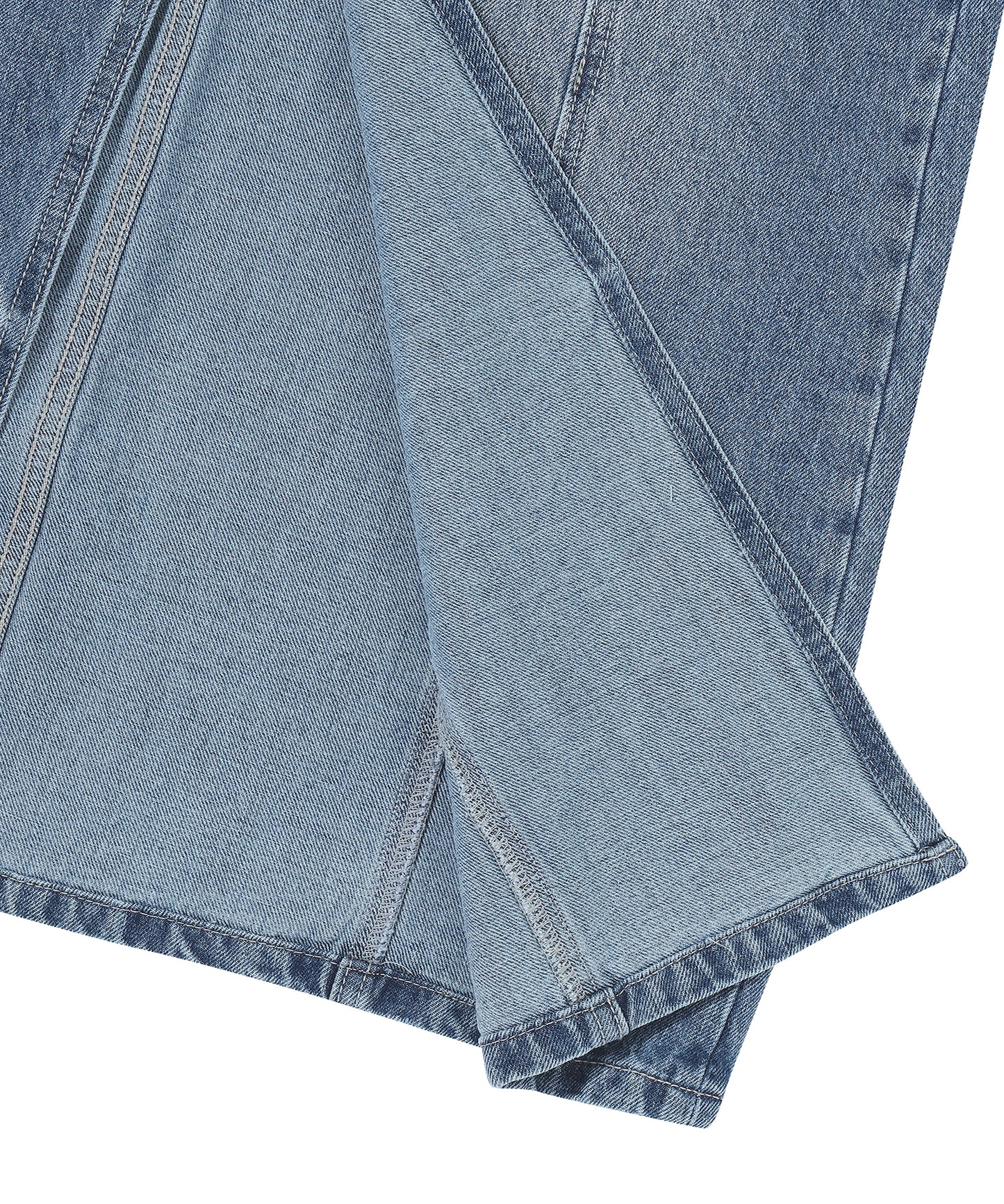 W A Line Denim Maxi Skirt - M/Indigo