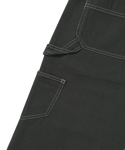 W Long Capenter Skirt - Charcoal