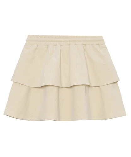 W Corduroy Mini Skirt