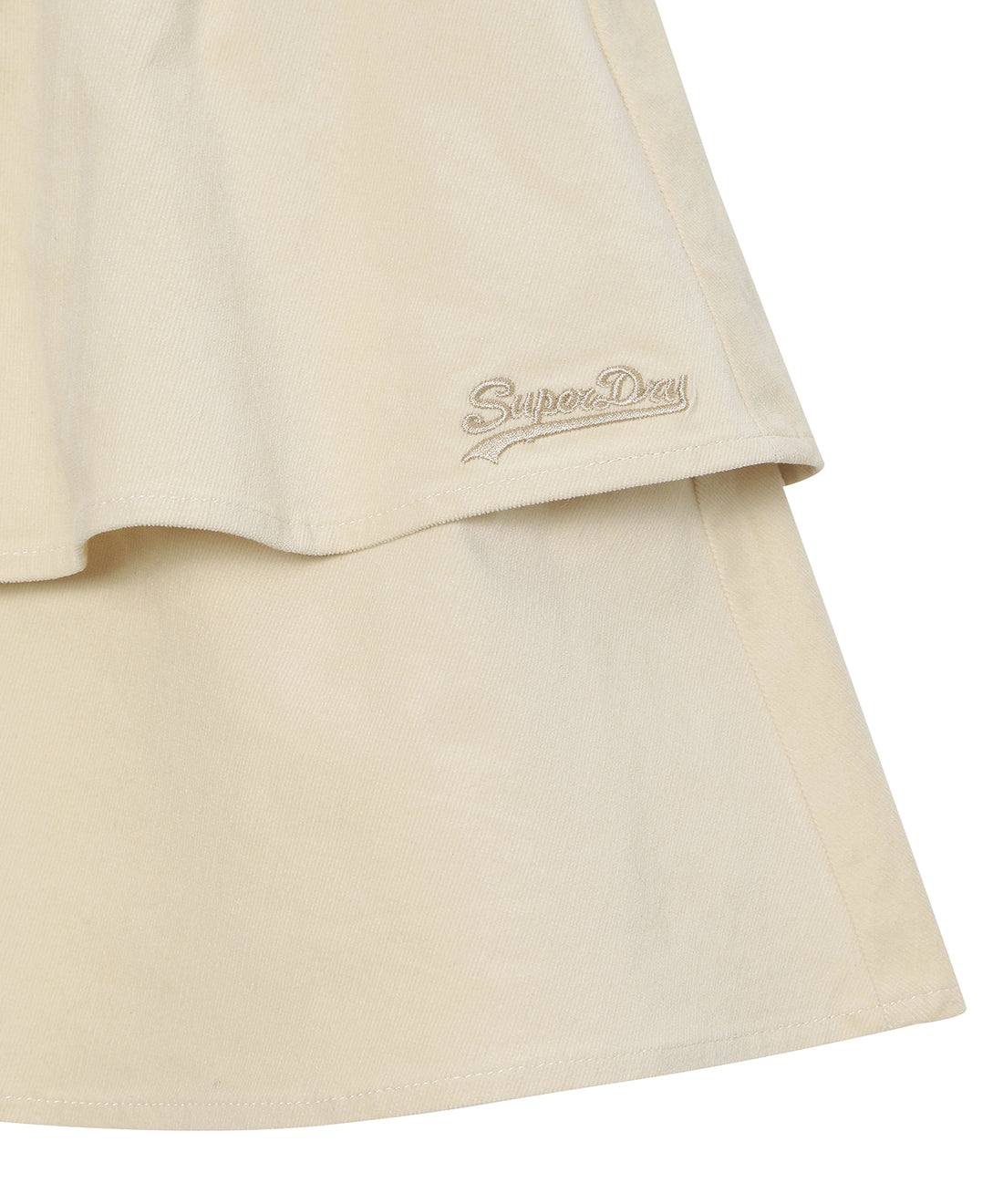 W Corduroy Mini Skirt