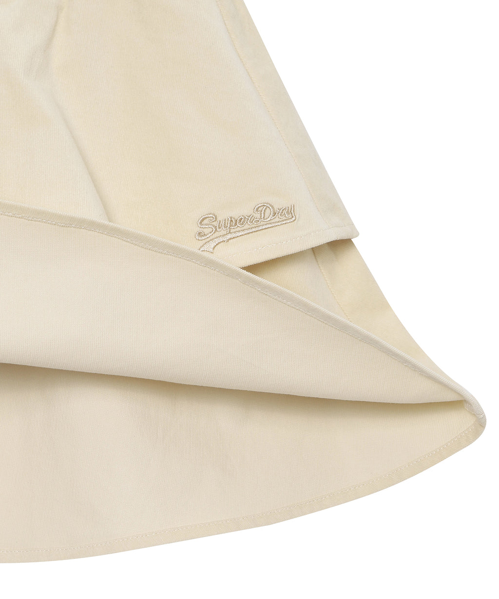 W Corduroy Mini Skirt