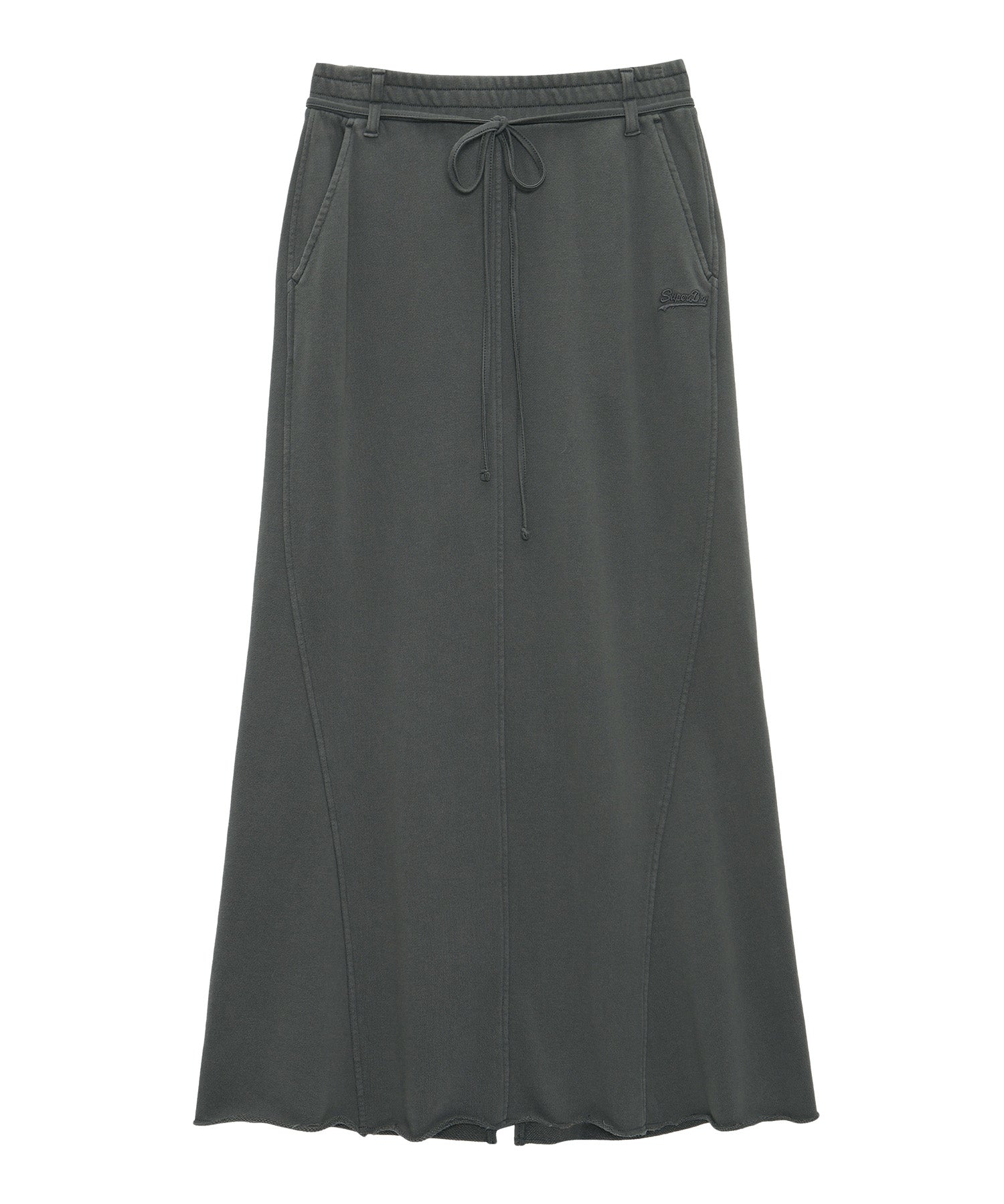 W Vintage Black Mermaid Long Skirt