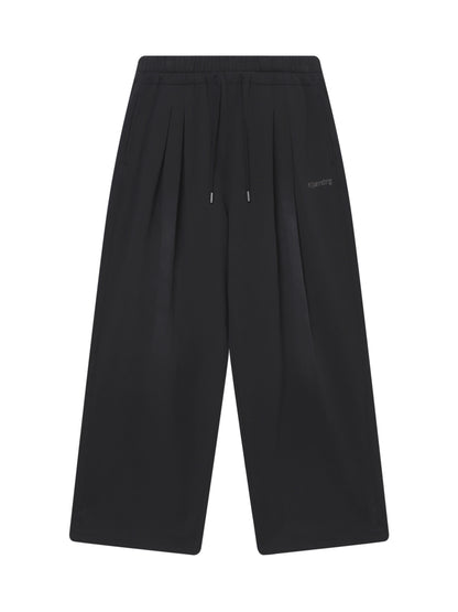 W Double Pleat Washed Sweatpan