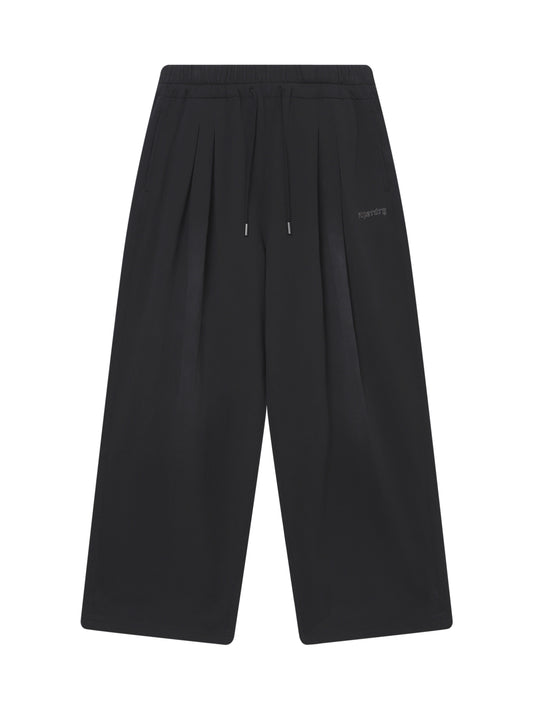 W Double Pleat Washed Sweatpan