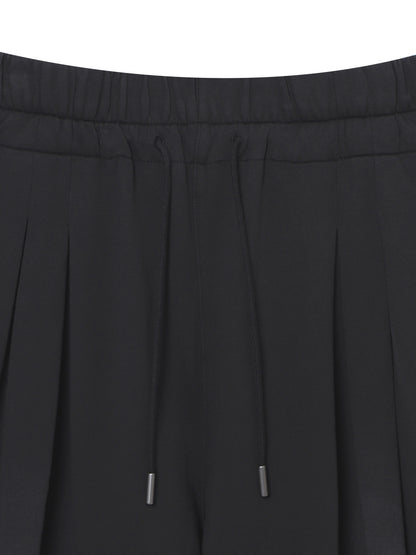 W Double Pleat Washed Sweatpan