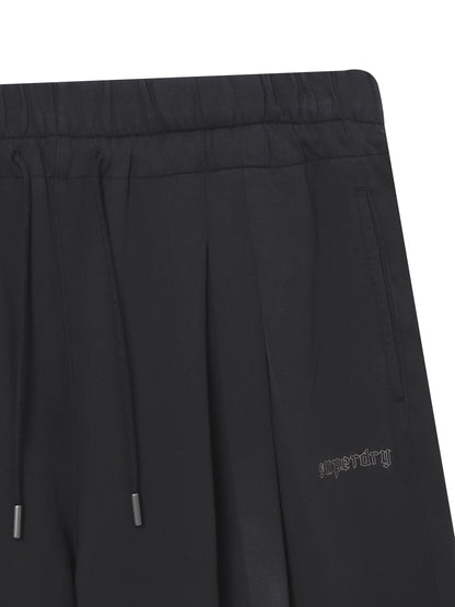W Double Pleat Washed Sweatpan