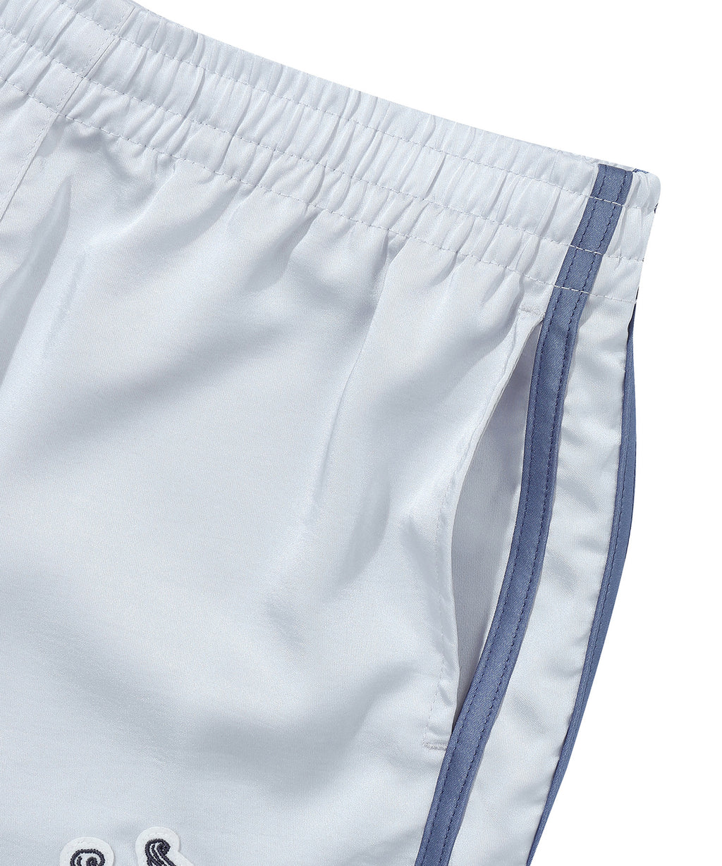 W Skating Club Sukajan Shorts - L/Blue