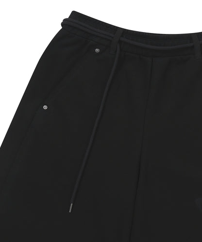 W Rough Cut Half Sweatpants