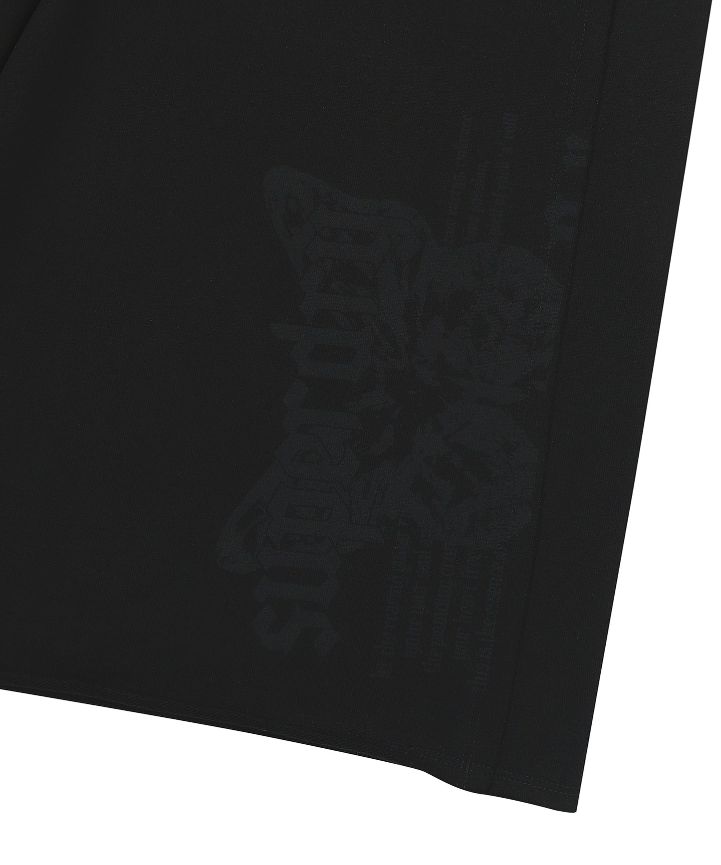 W Rough Cut Half Sweatpants