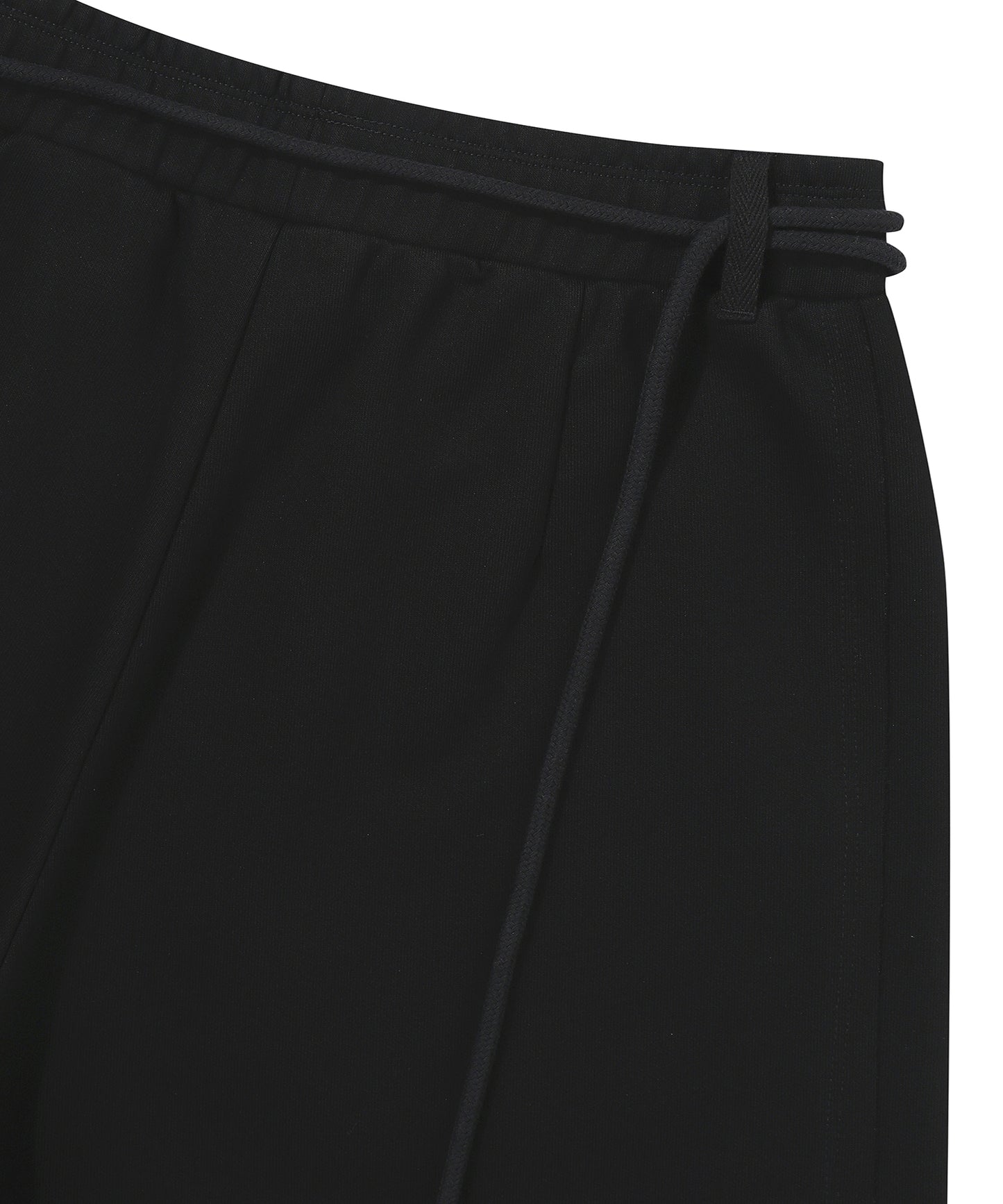 W Rough Cut Half Sweatpants
