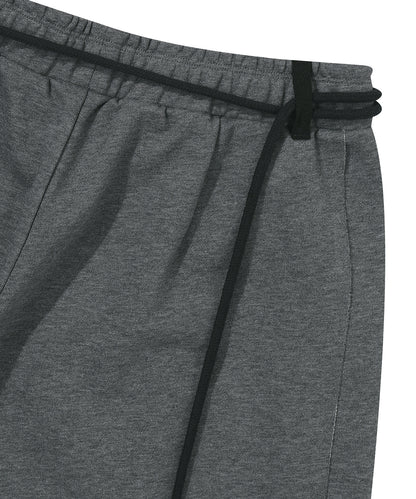 W Rough Cut Half Sweatpants