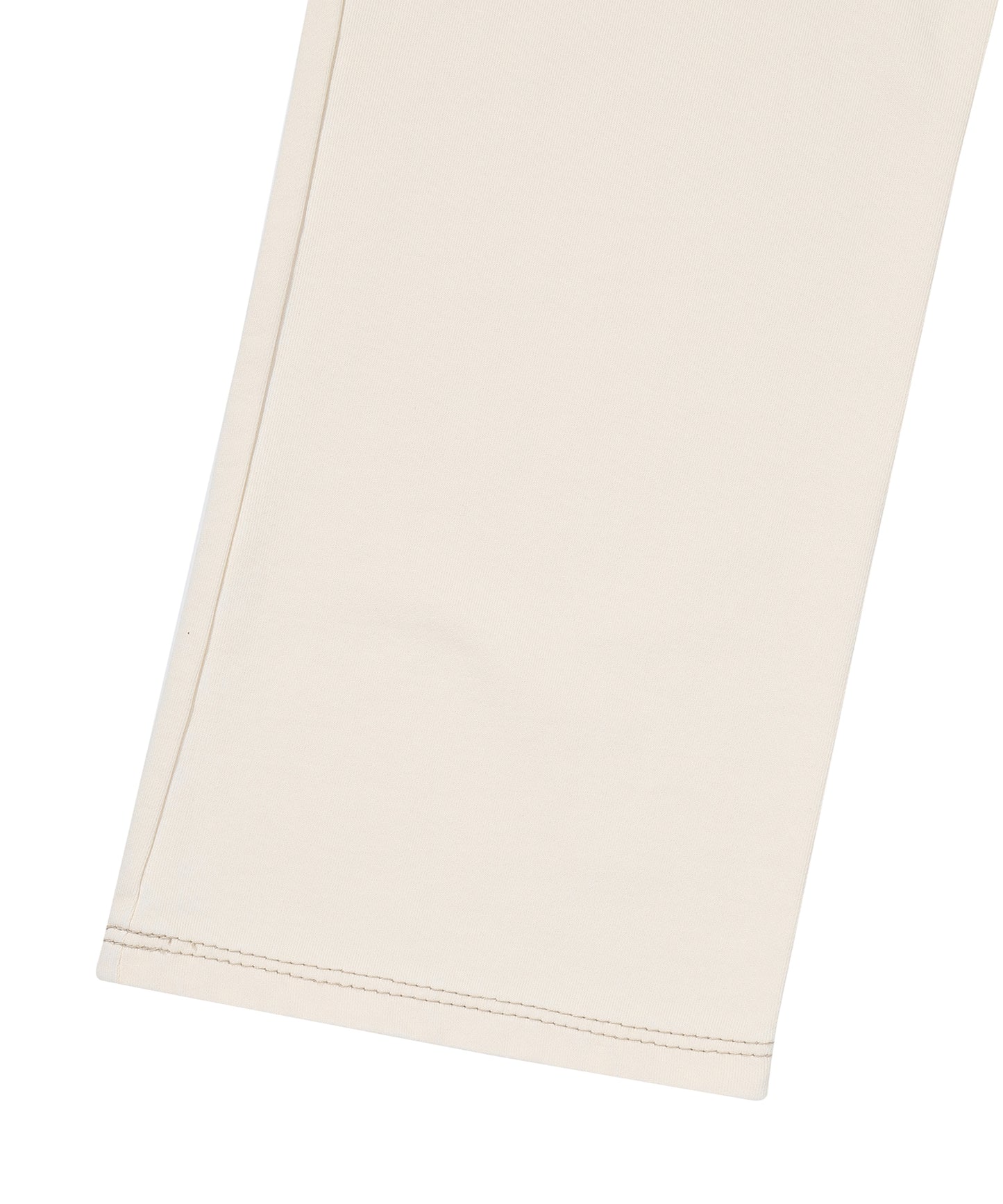 W Vintage Washed Wide Sweatpants - Cream