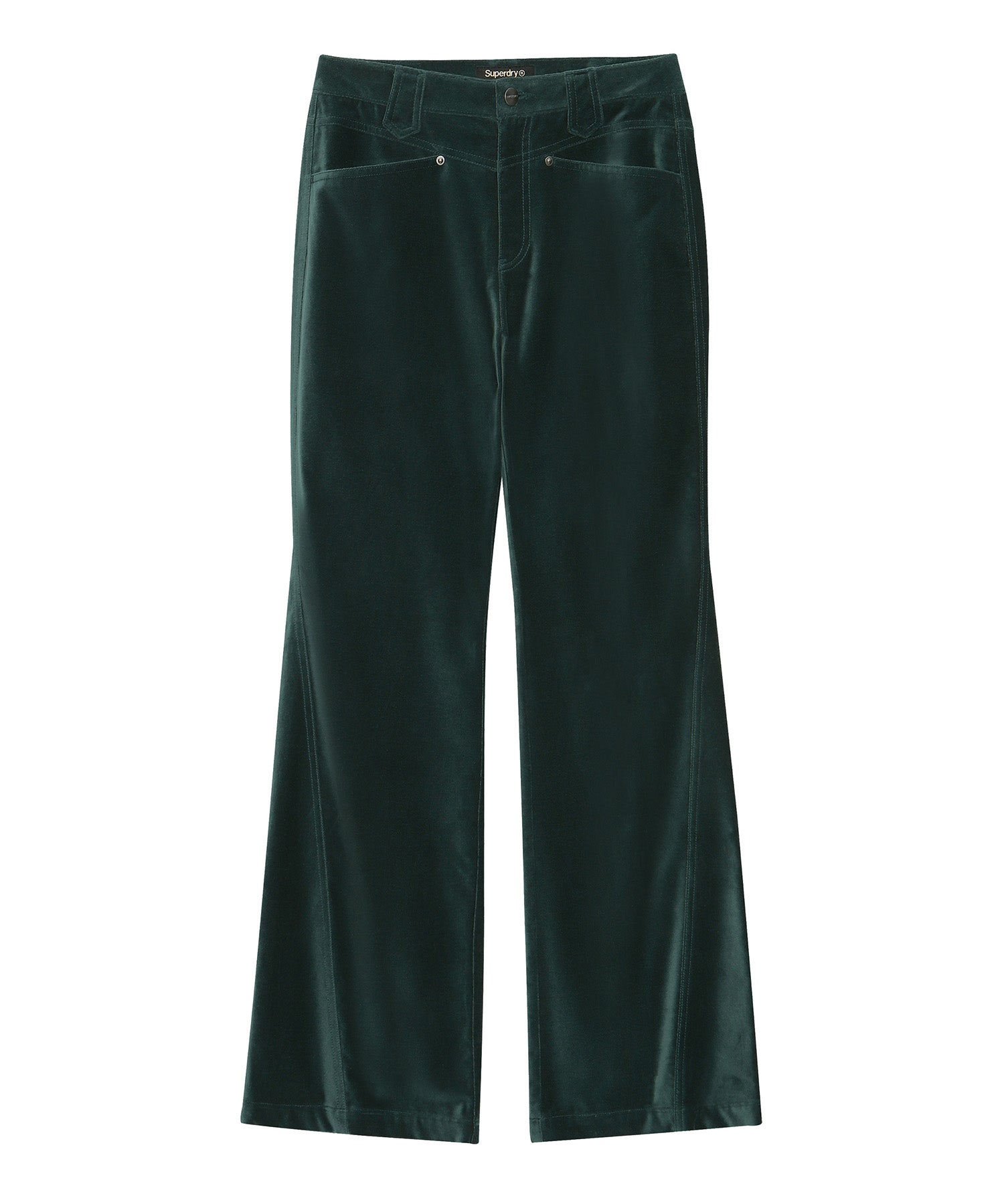 W Corduroy Western Bootcut Pants
