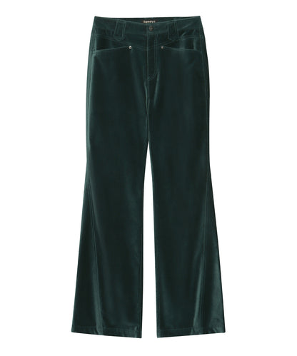 W Corduroy Western Bootcut Pants