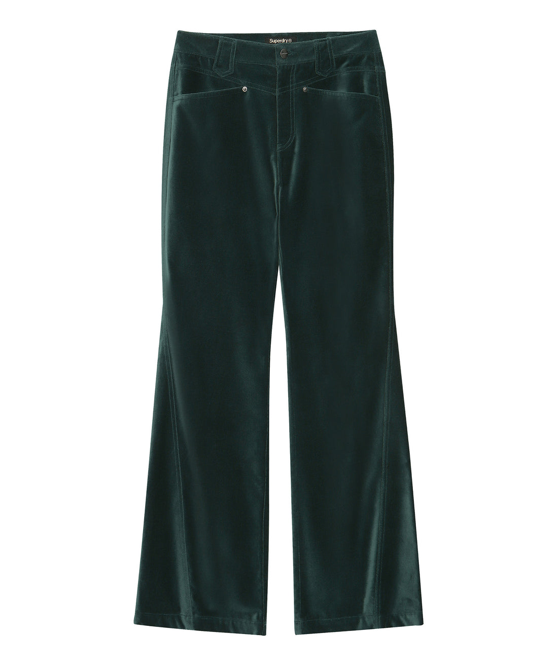 W Corduroy Western Bootcut Pants