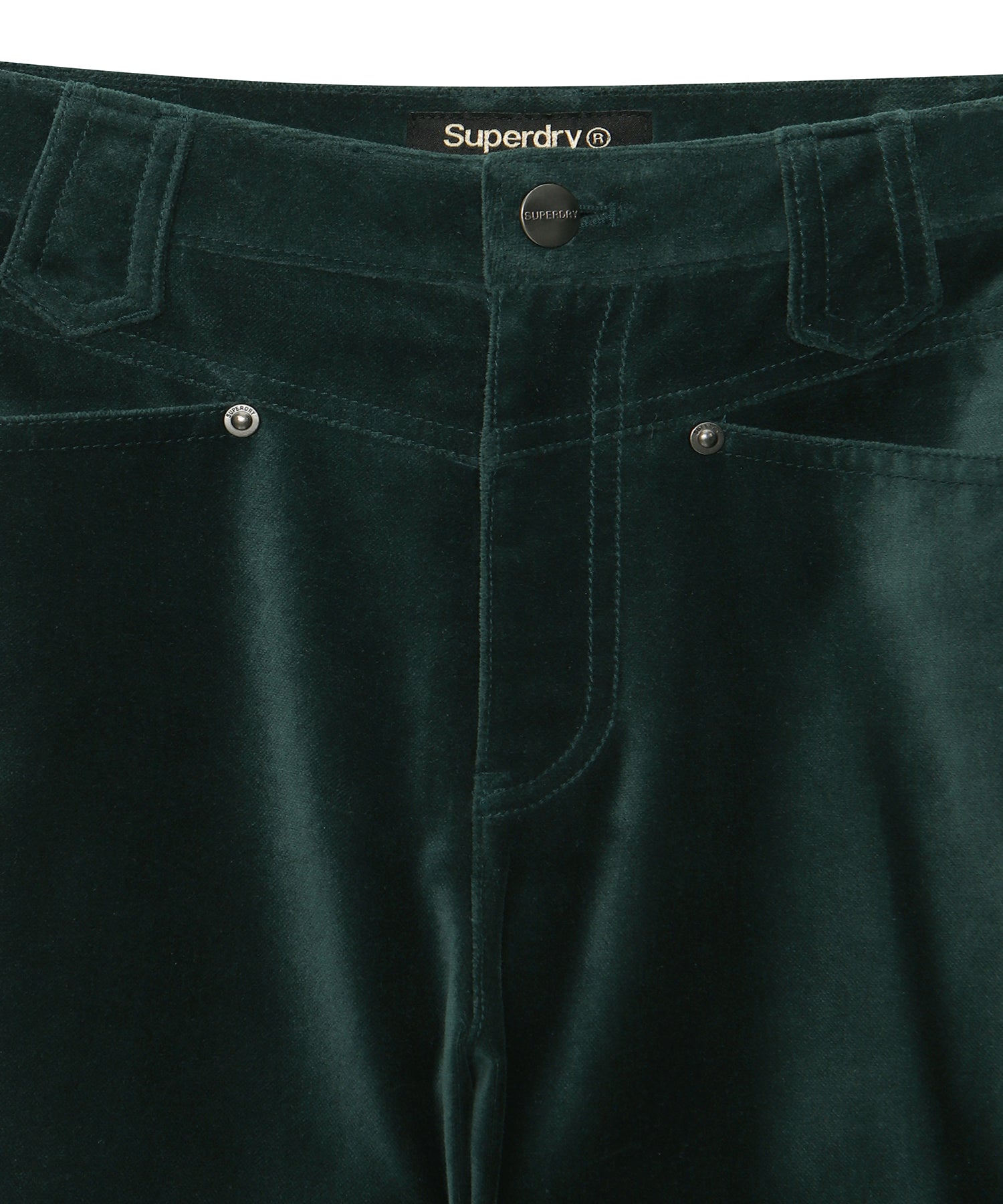 W Corduroy Western Bootcut Pants