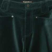 W Corduroy Western Bootcut Pants