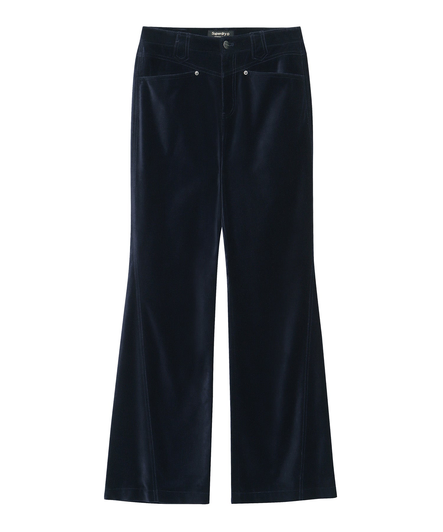 W Corduroy Western Bootcut Pants