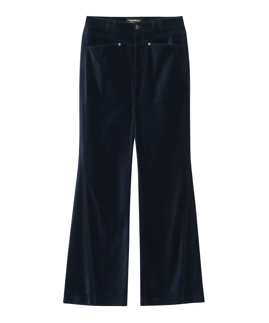 W Corduroy Western Bootcut Pants