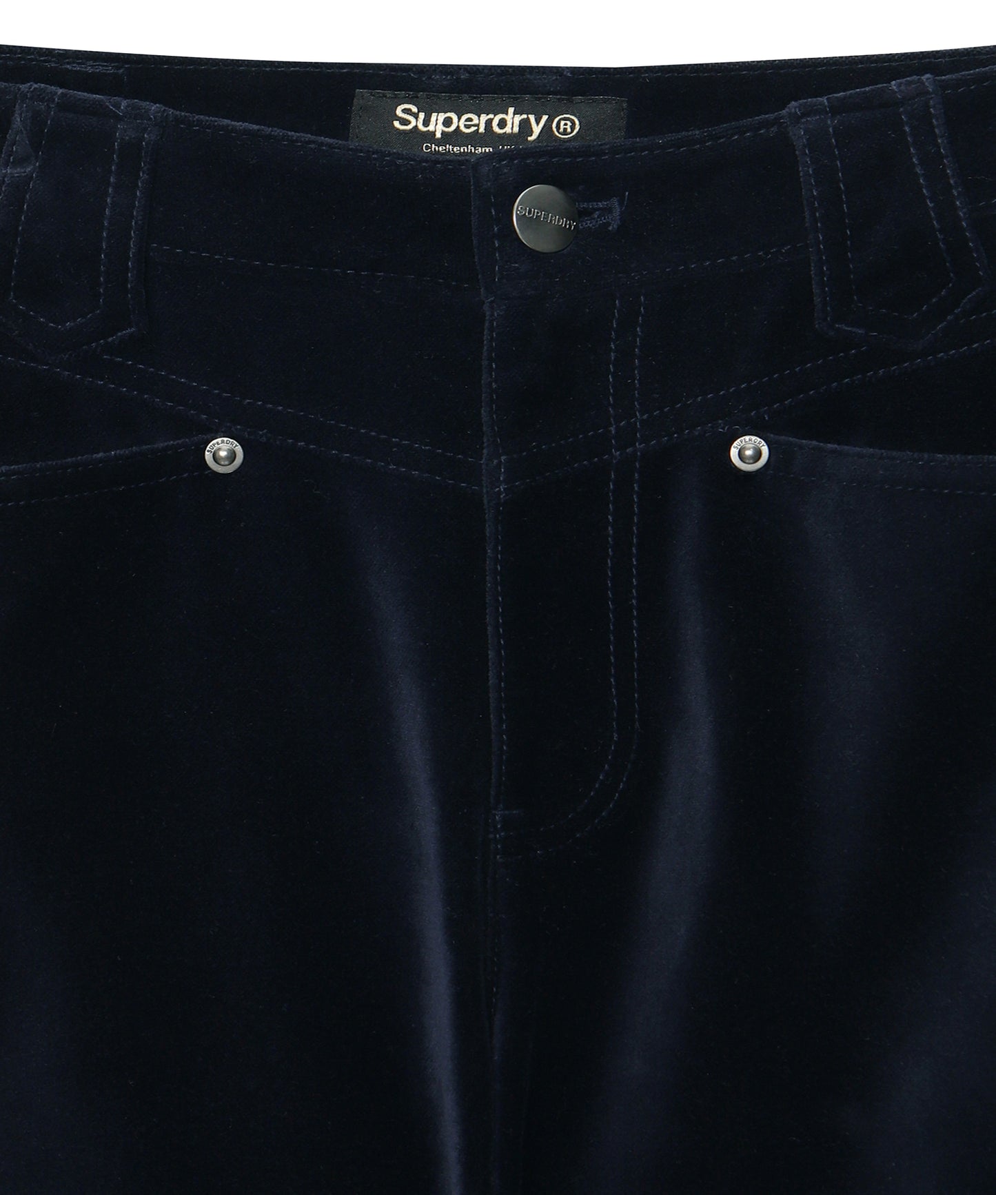 W Corduroy Western Bootcut Pants