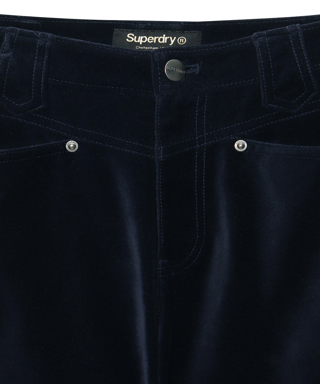 W Corduroy Western Bootcut Pants