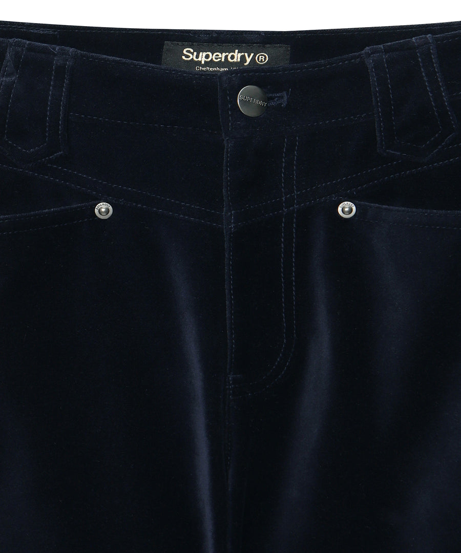 W Corduroy Western Bootcut Pants