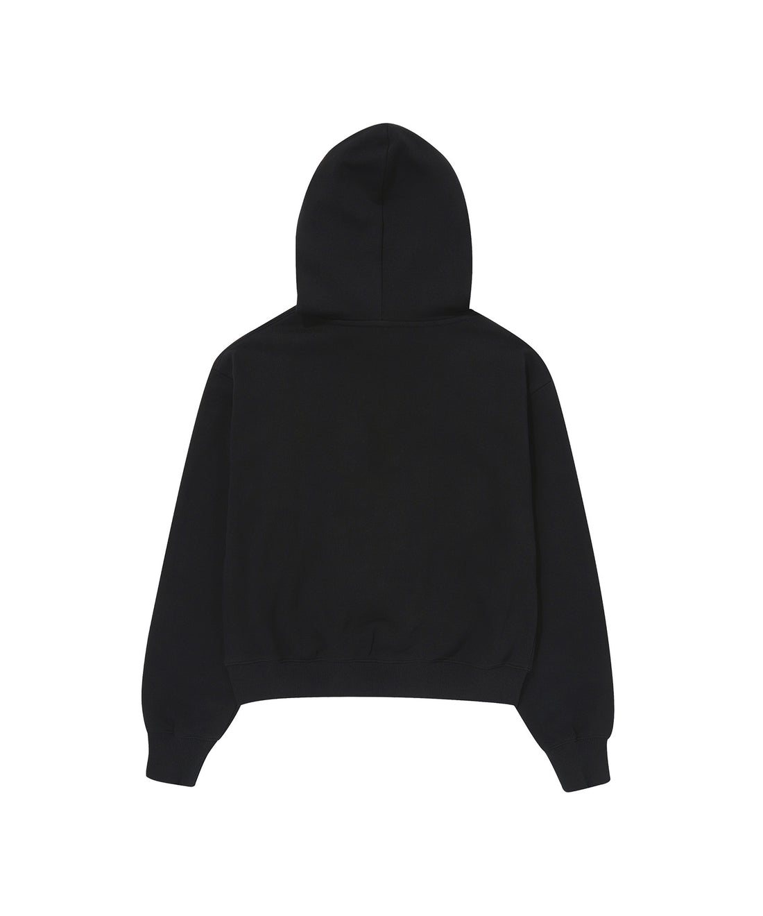 W Vintage Logo Crop Hoodie