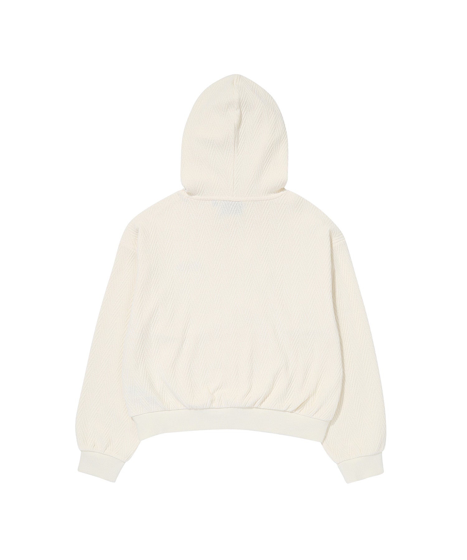 W Herringbone Jacquard Hoodie