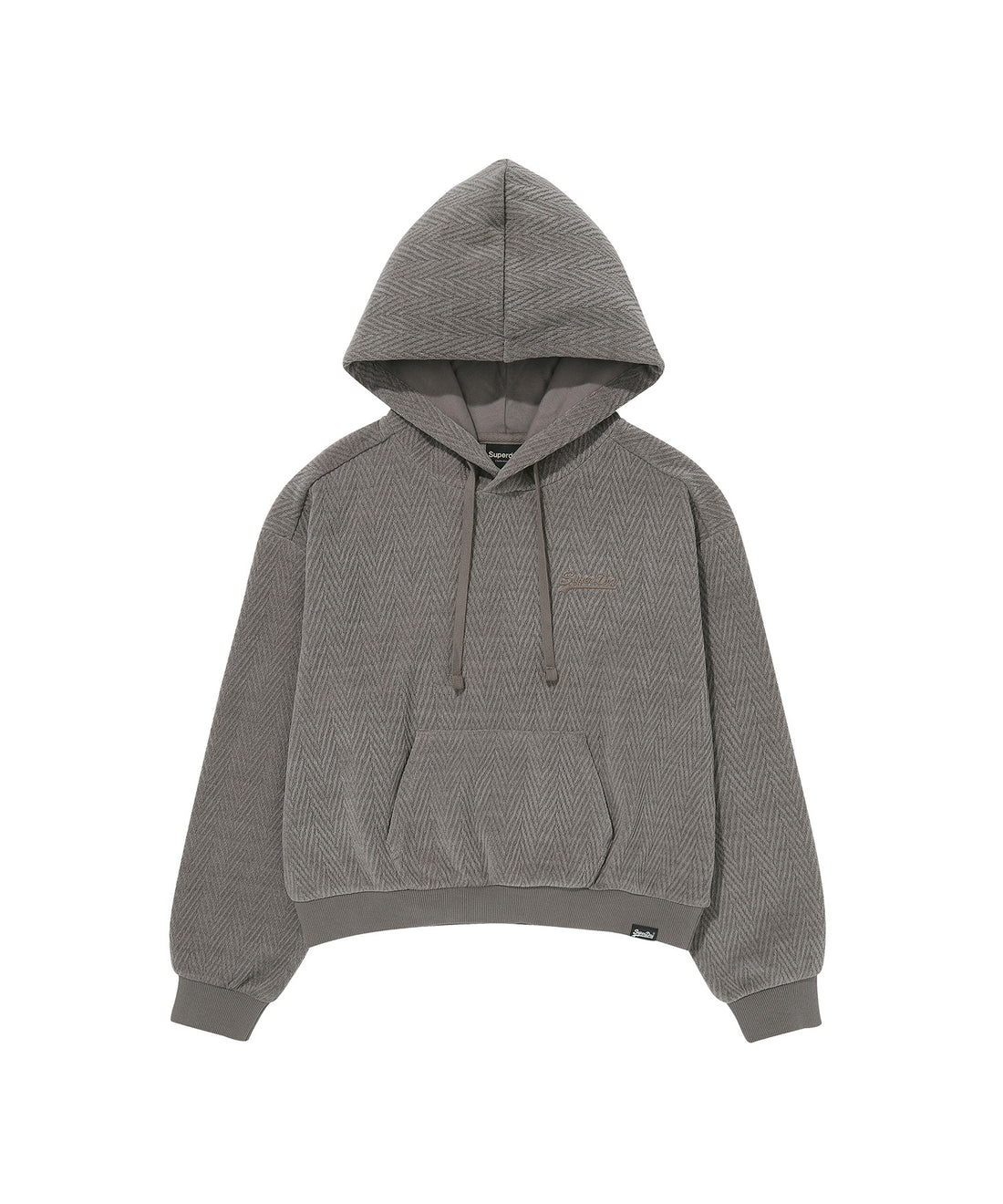W Herringbone Jacquard Hoodie