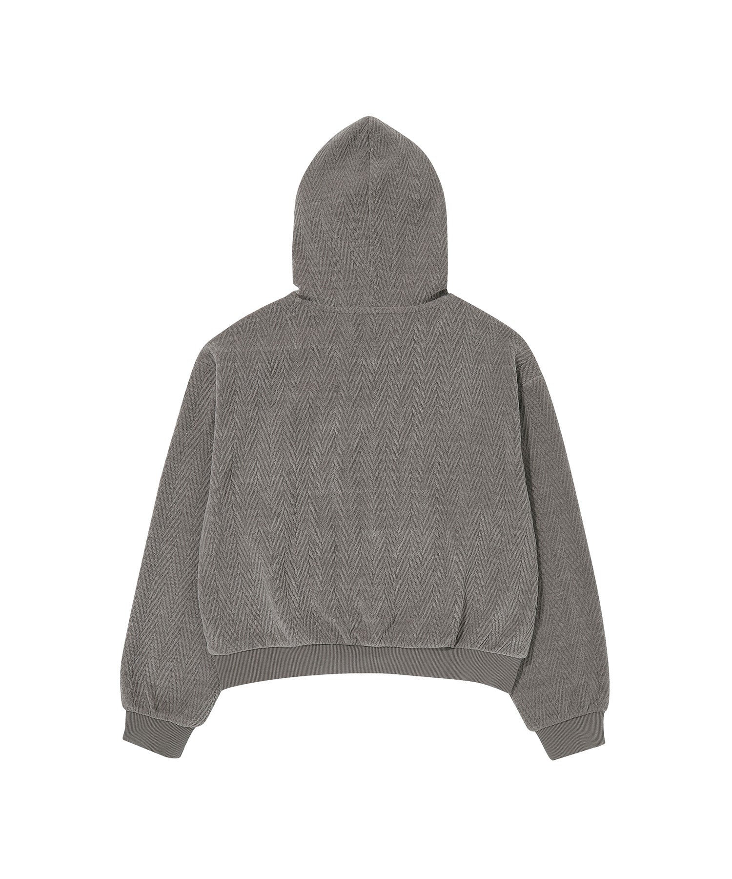 W Herringbone Jacquard Hoodie