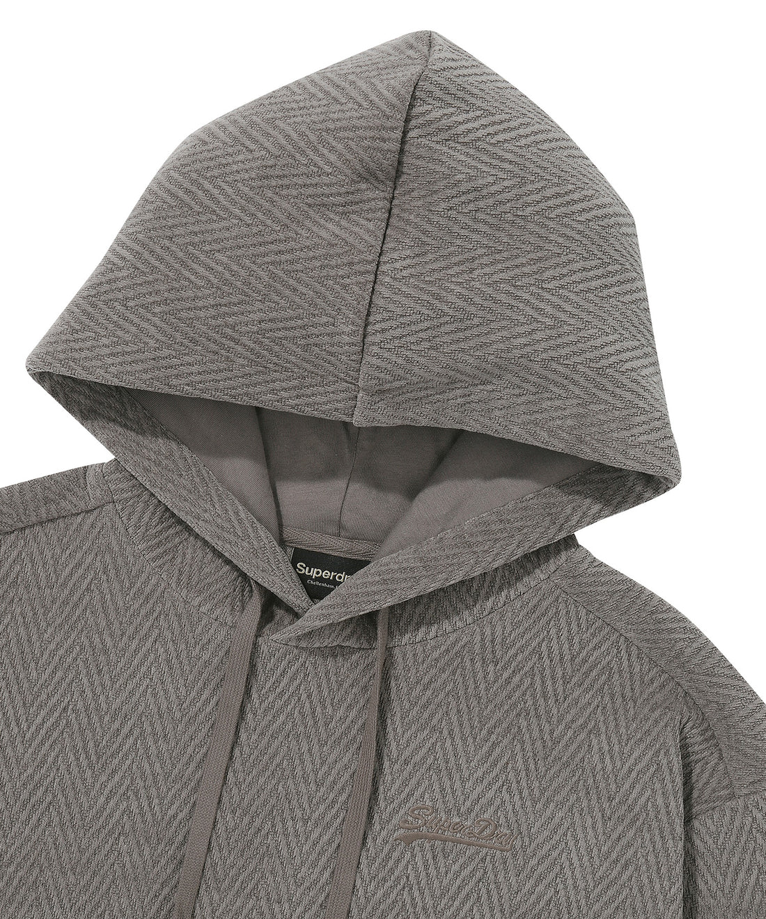 W Herringbone Jacquard Hoodie