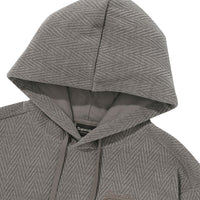 W Herringbone Jacquard Hoodie
